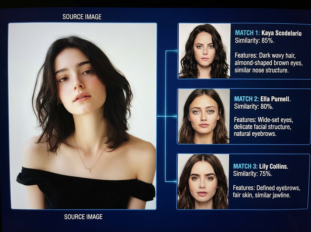 Actor lookalike match