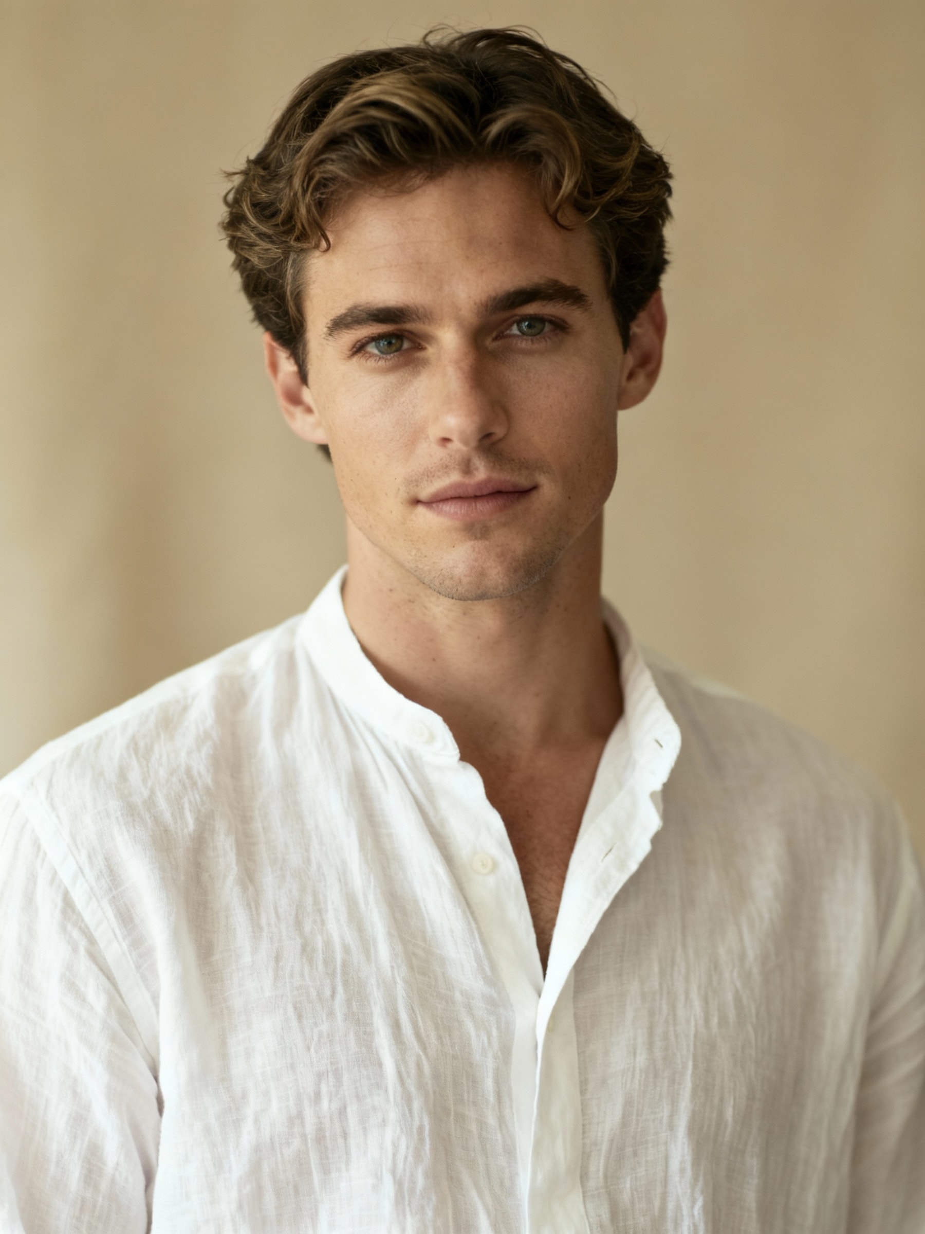 User selfie before analysis