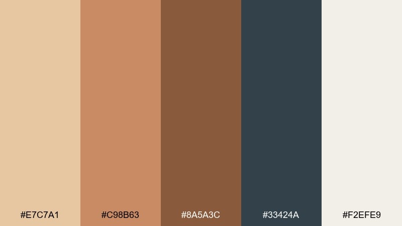 airship dawn color palette with hex codes