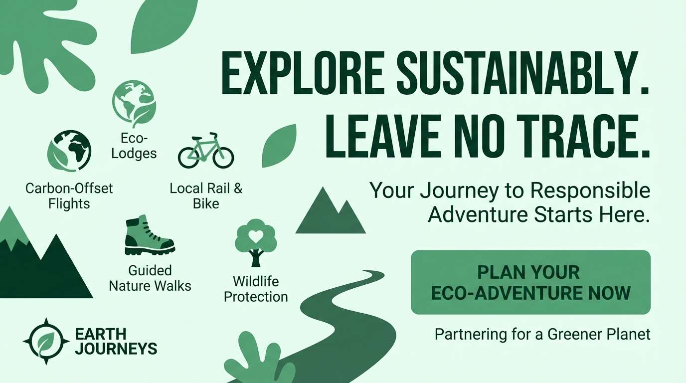 fresh green travel banner