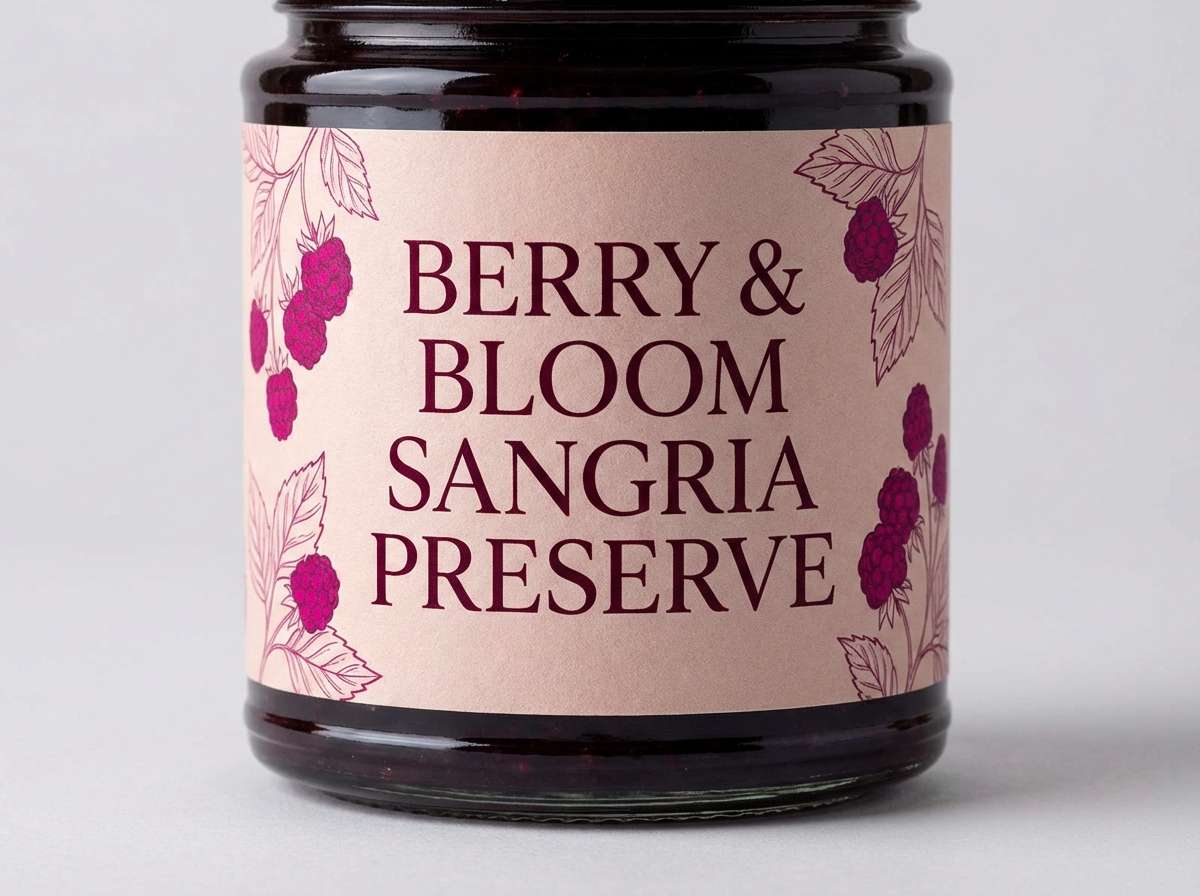 artisan jam label