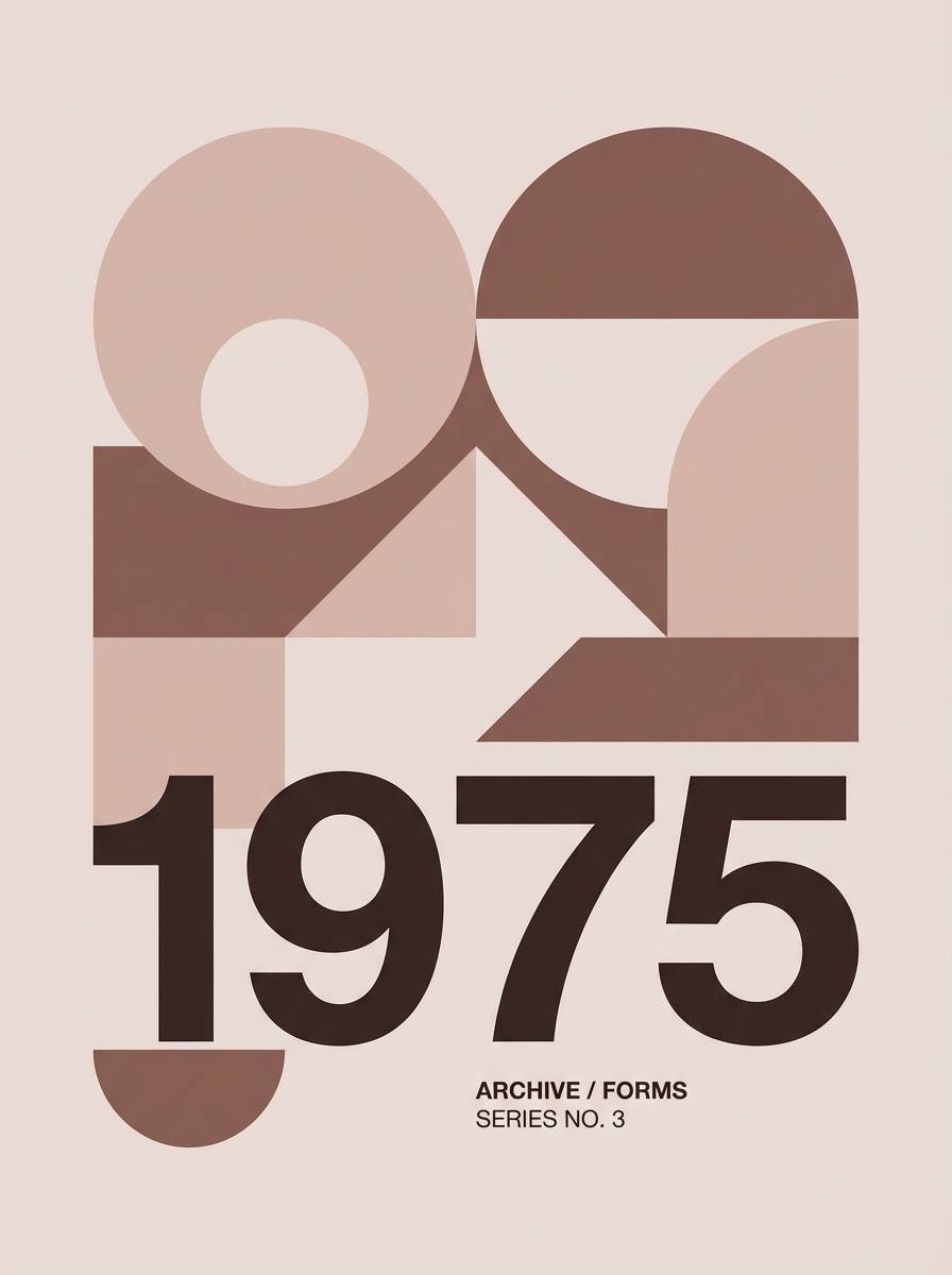 blush minimal typographic poster