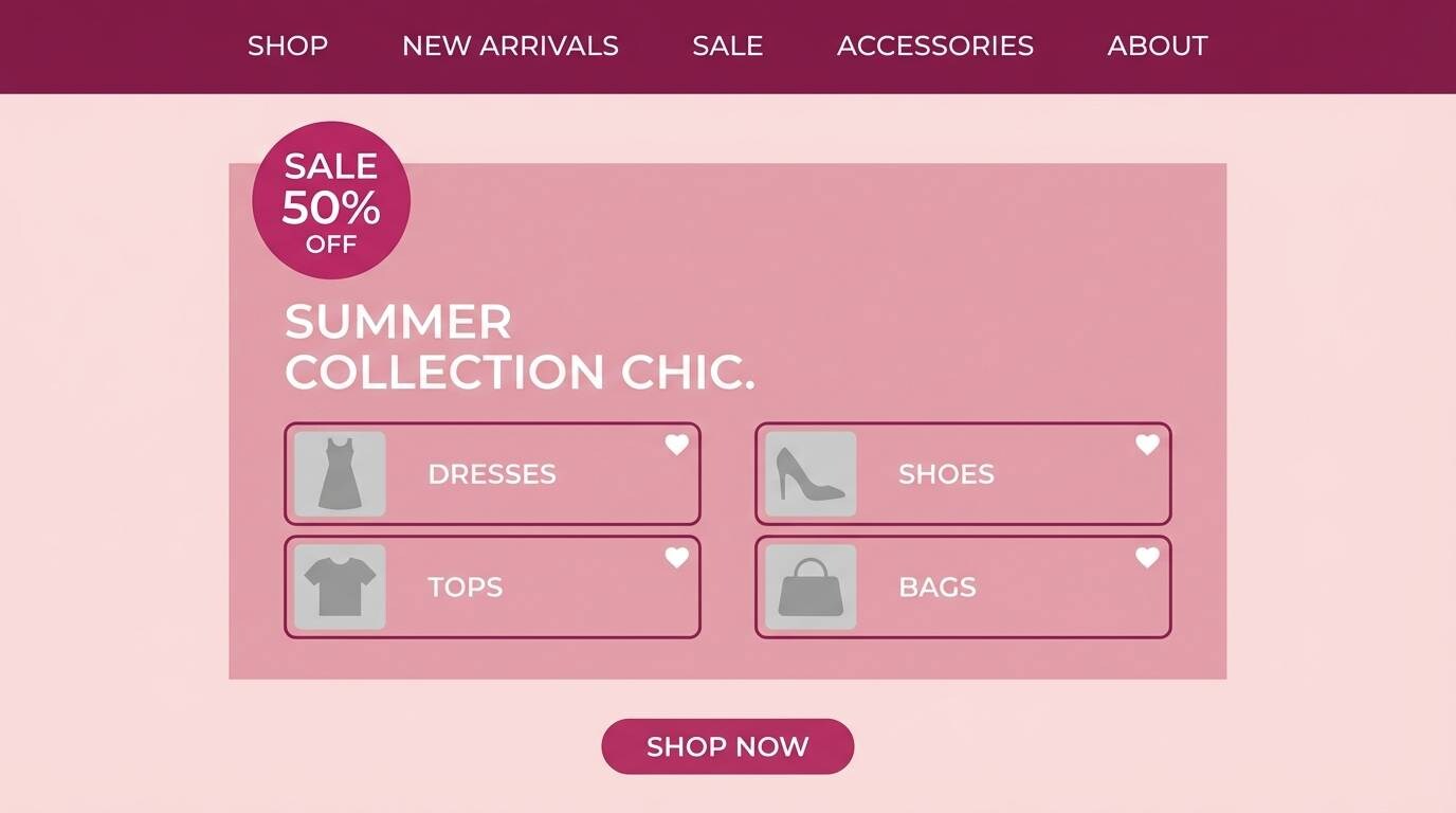 ecommerce banner ui