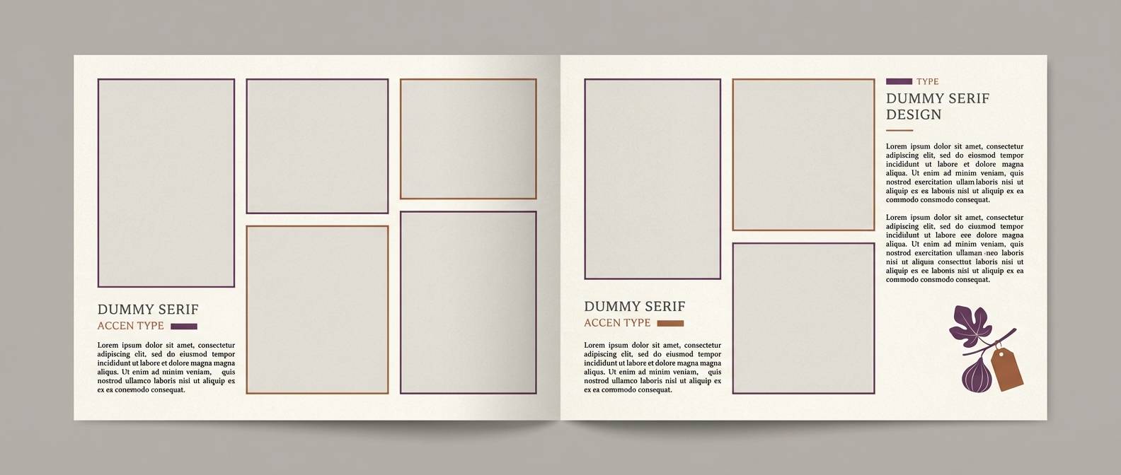 boutique lookbook spread