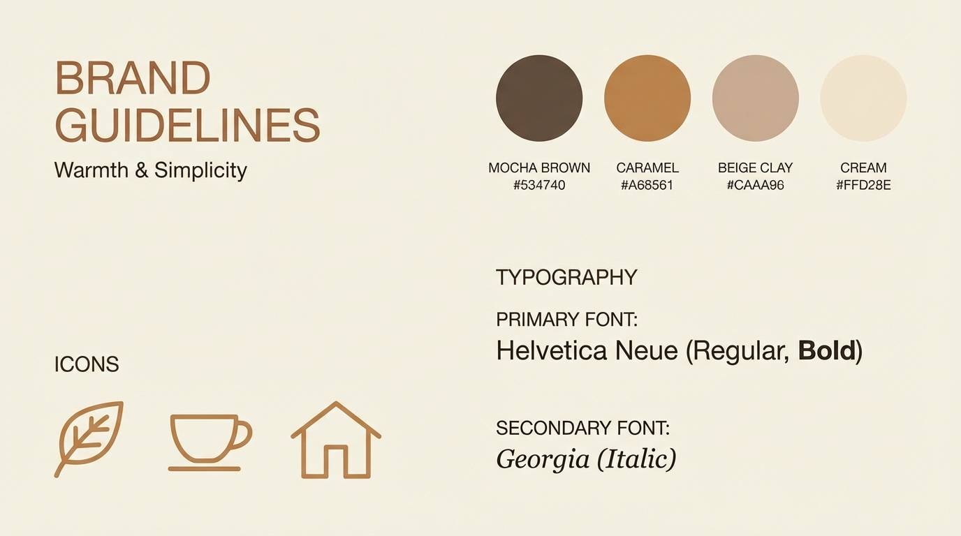 brand guidelines slide