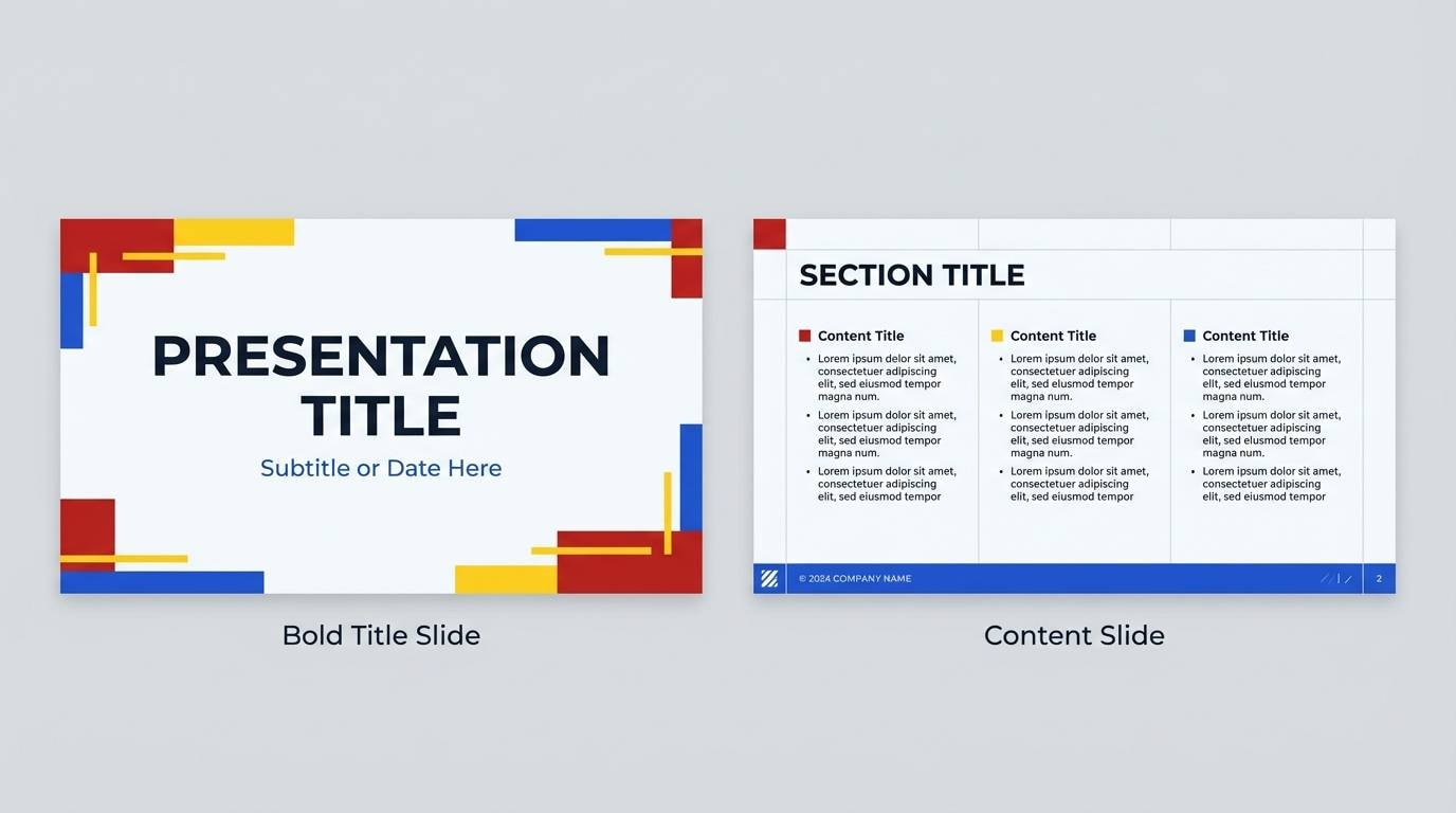 brand slide template