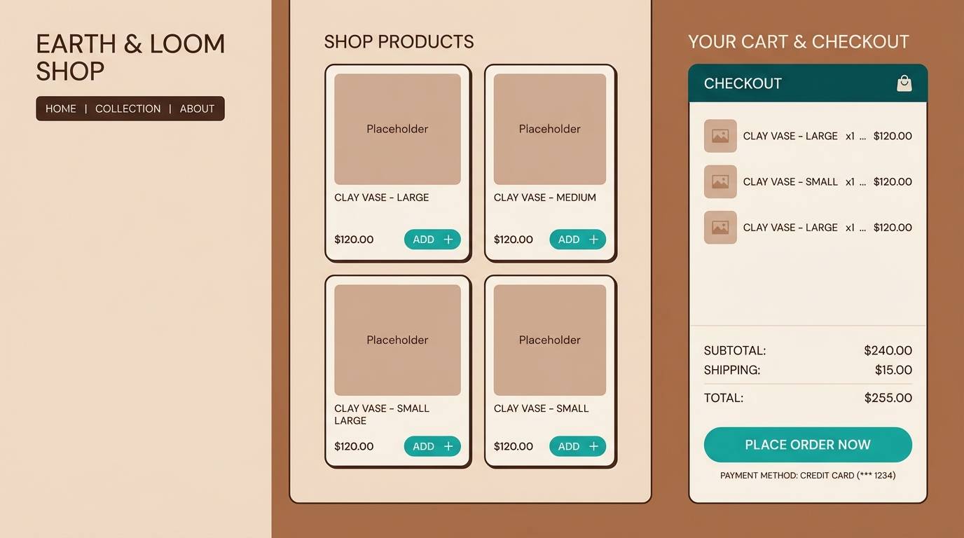 ecommerce checkout ui