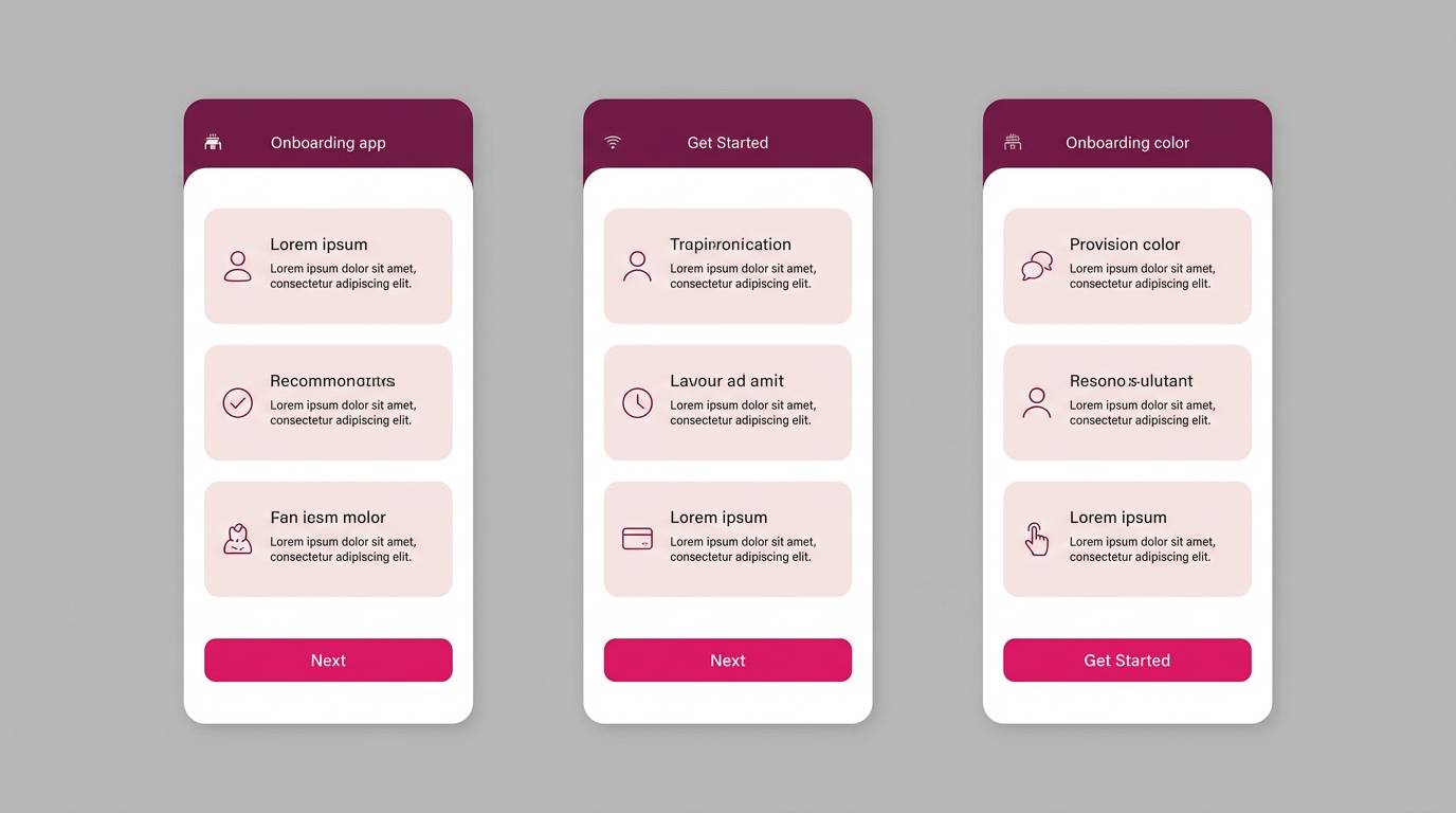 onboarding ui mockup