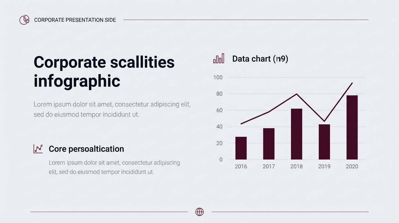 burgundy slide template