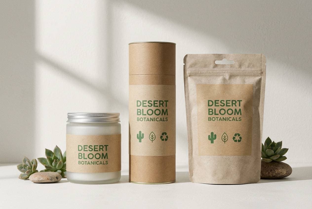 eco packaging label colors