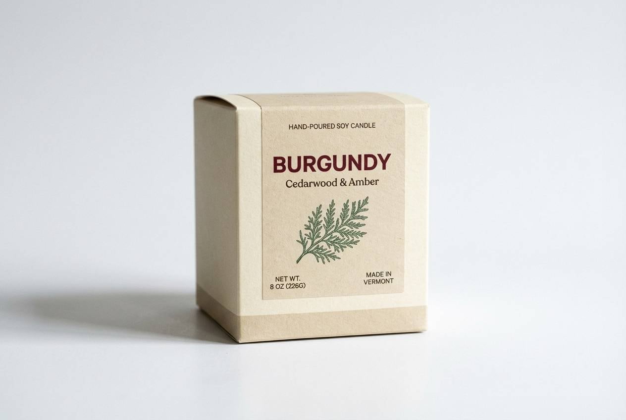 candle box packaging