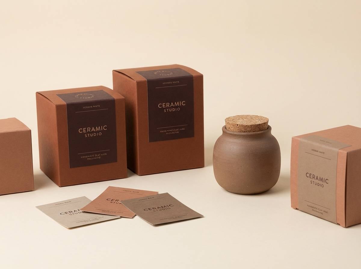 ceramic packaging studio shot