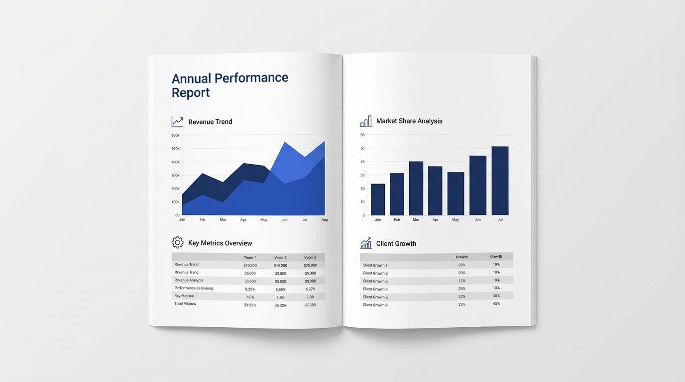 corporate report spread