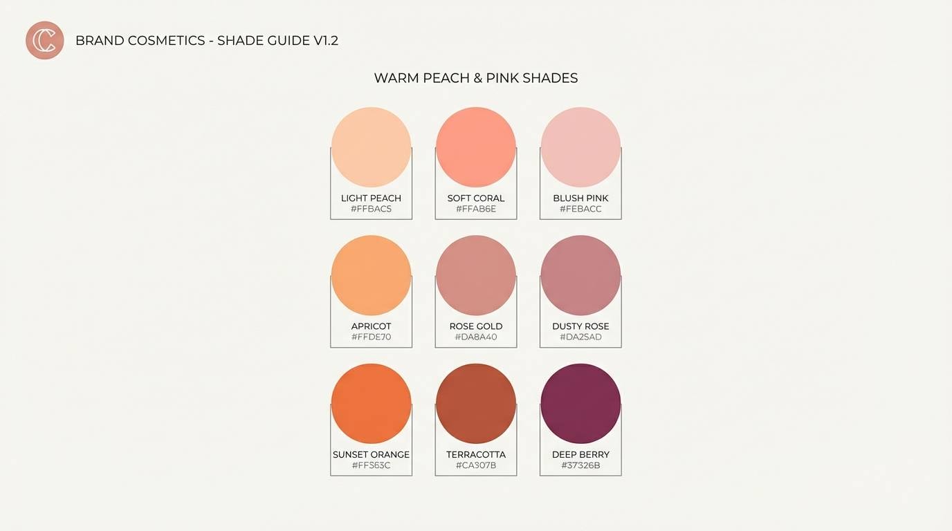 warm shade chart layout