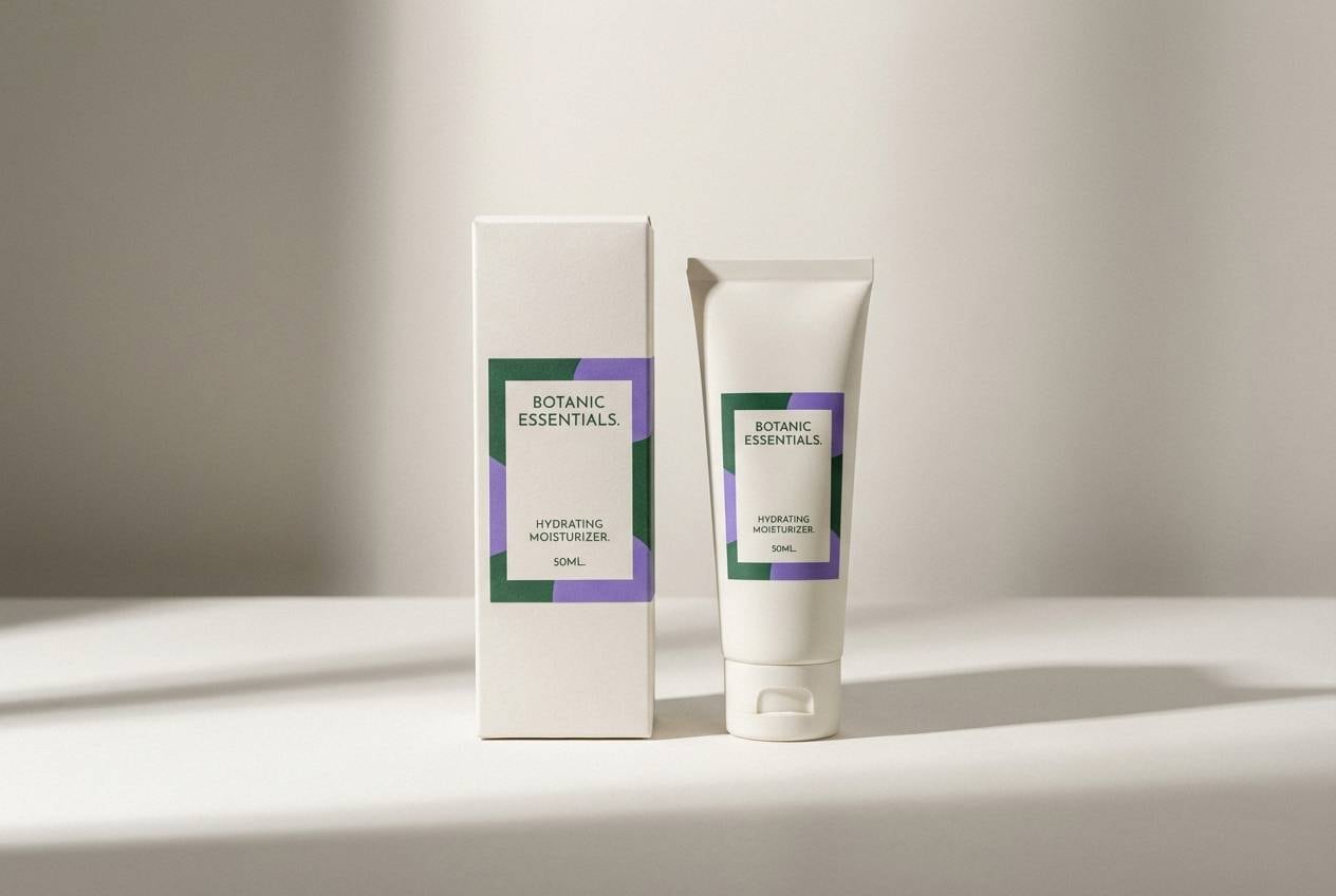 cosmetics packaging set