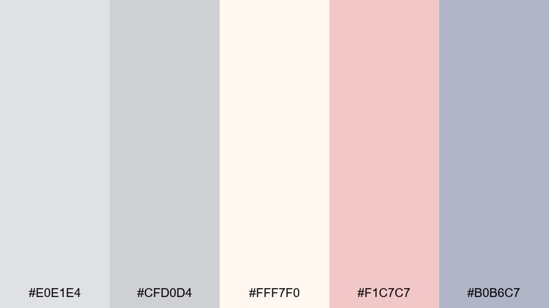 cotton cloud play color palette with hex codes