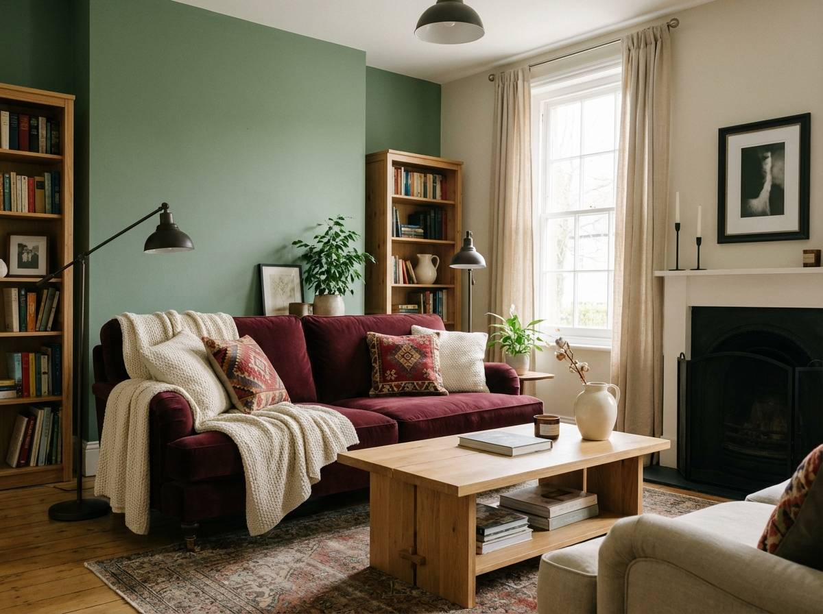 cozy living room colors