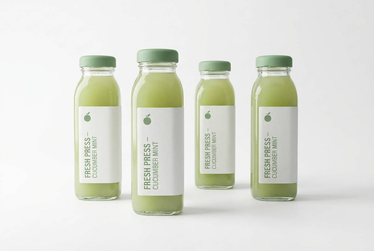 cucumber juice branding