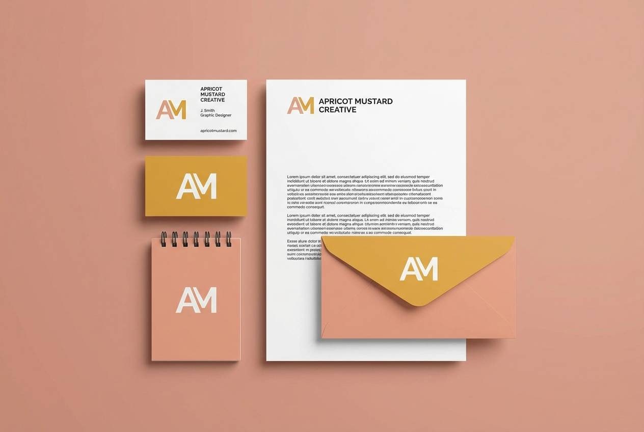 eco brand stationery set