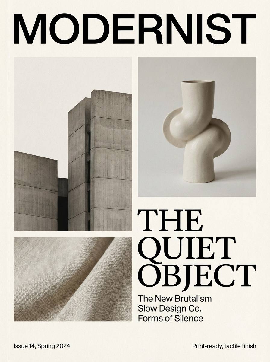 editorial magazine cover layout