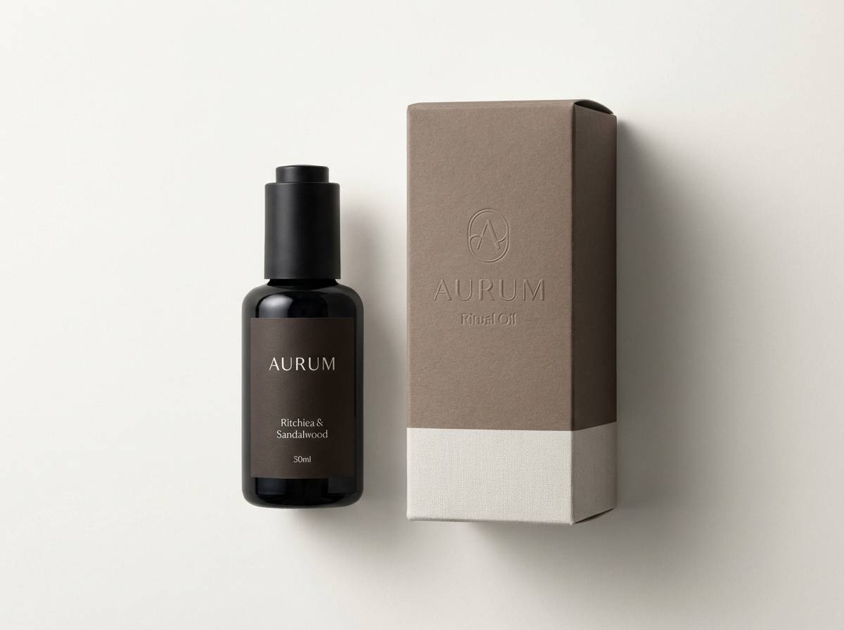 luxury skincare studio ad