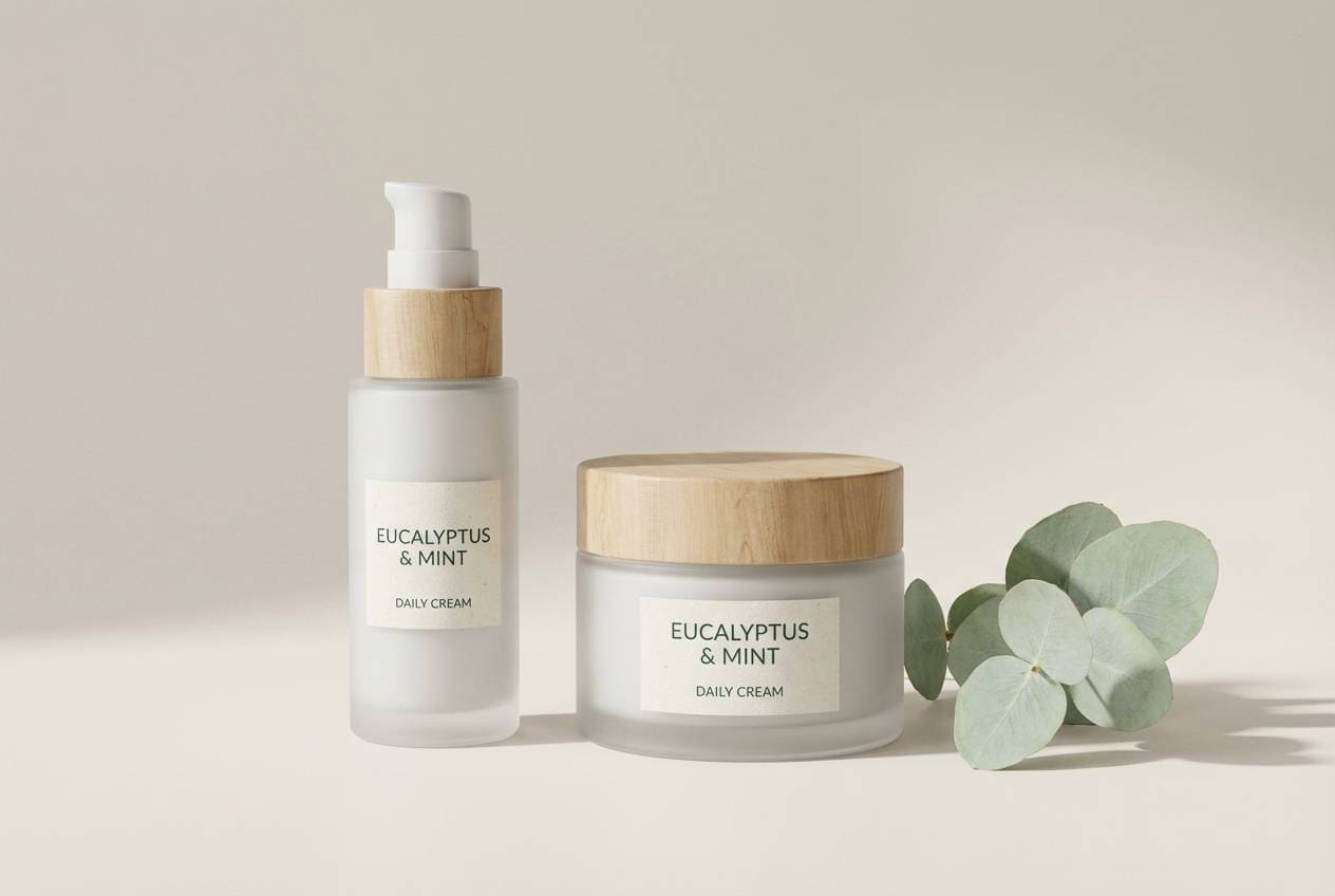 spa skincare packaging colors