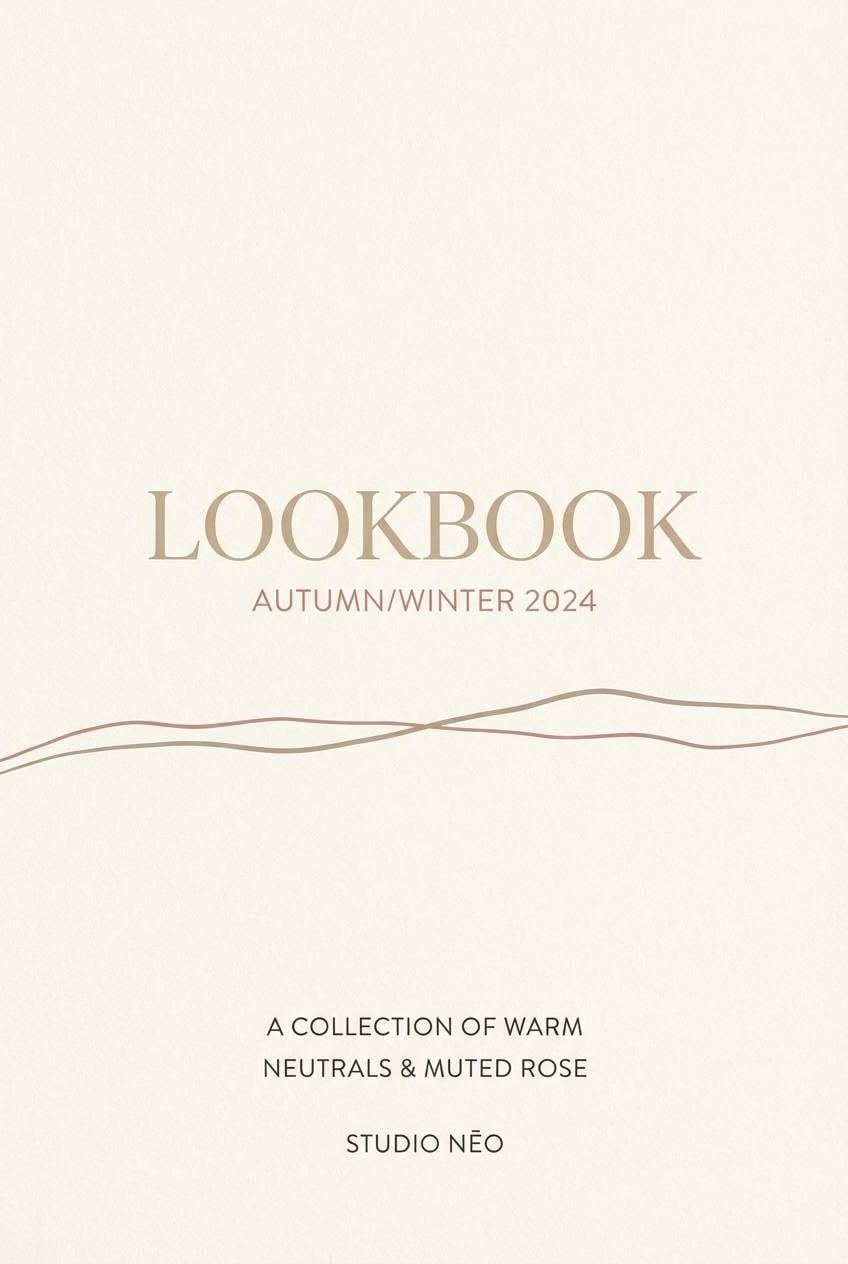 fashion lookbook cover