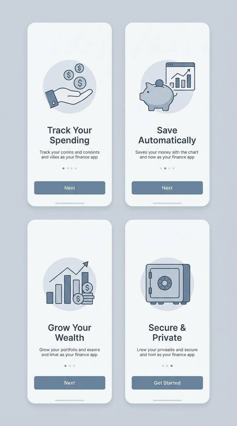 finance onboarding ui