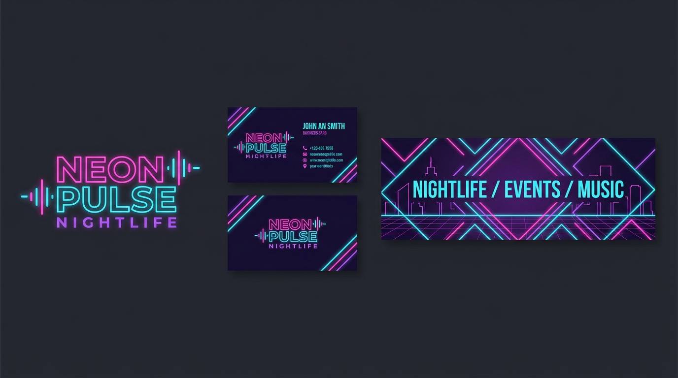 nightclub brand kit
