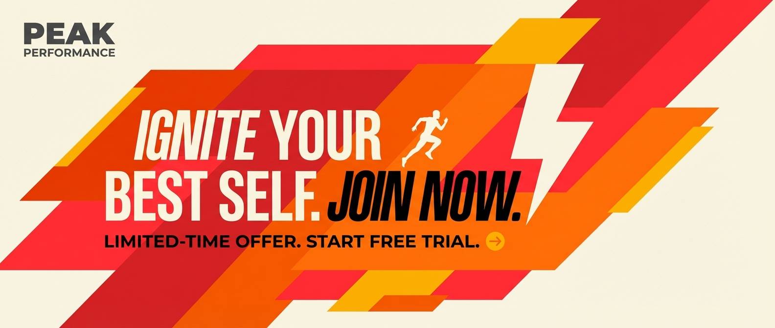 fitness promo banner