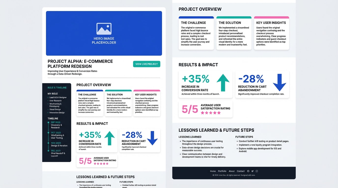 portfolio case study ui