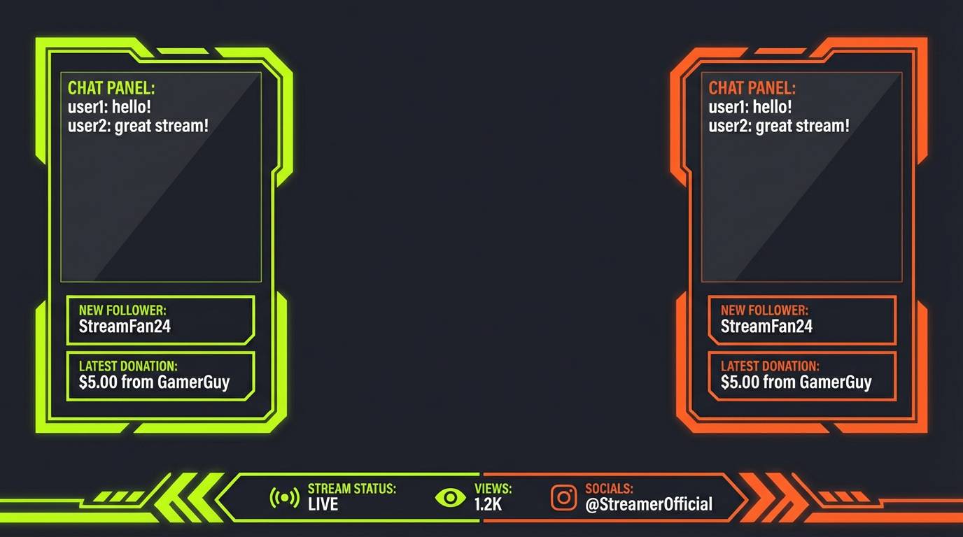 gaming overlay panels