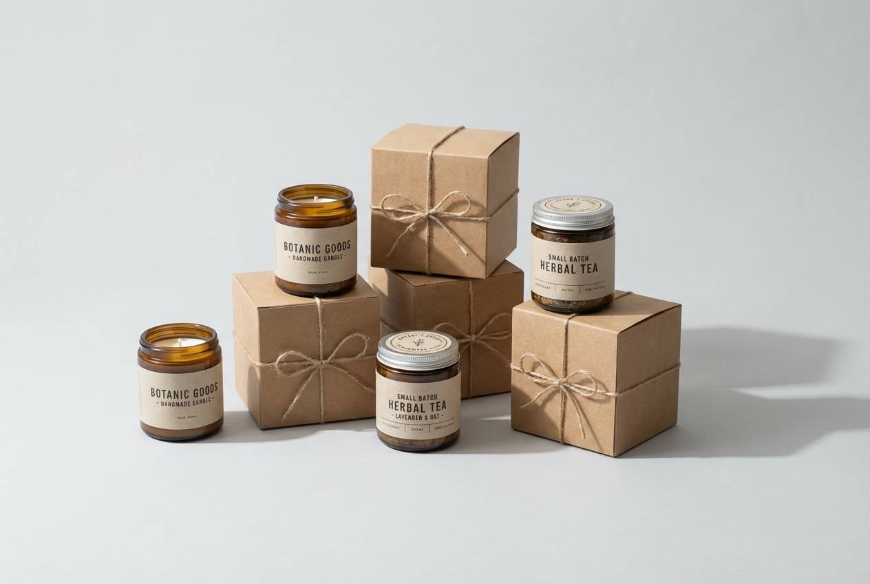 handmade goods packaging