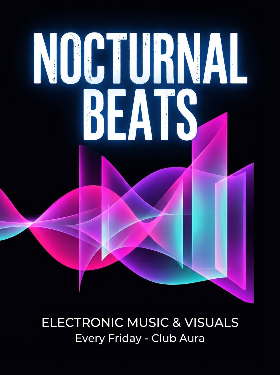 hibiscus dusk night poster