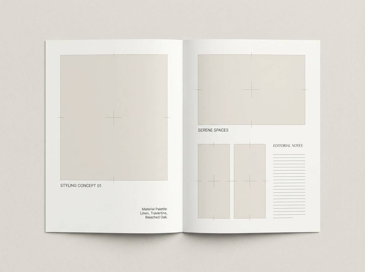 home lookbook layout