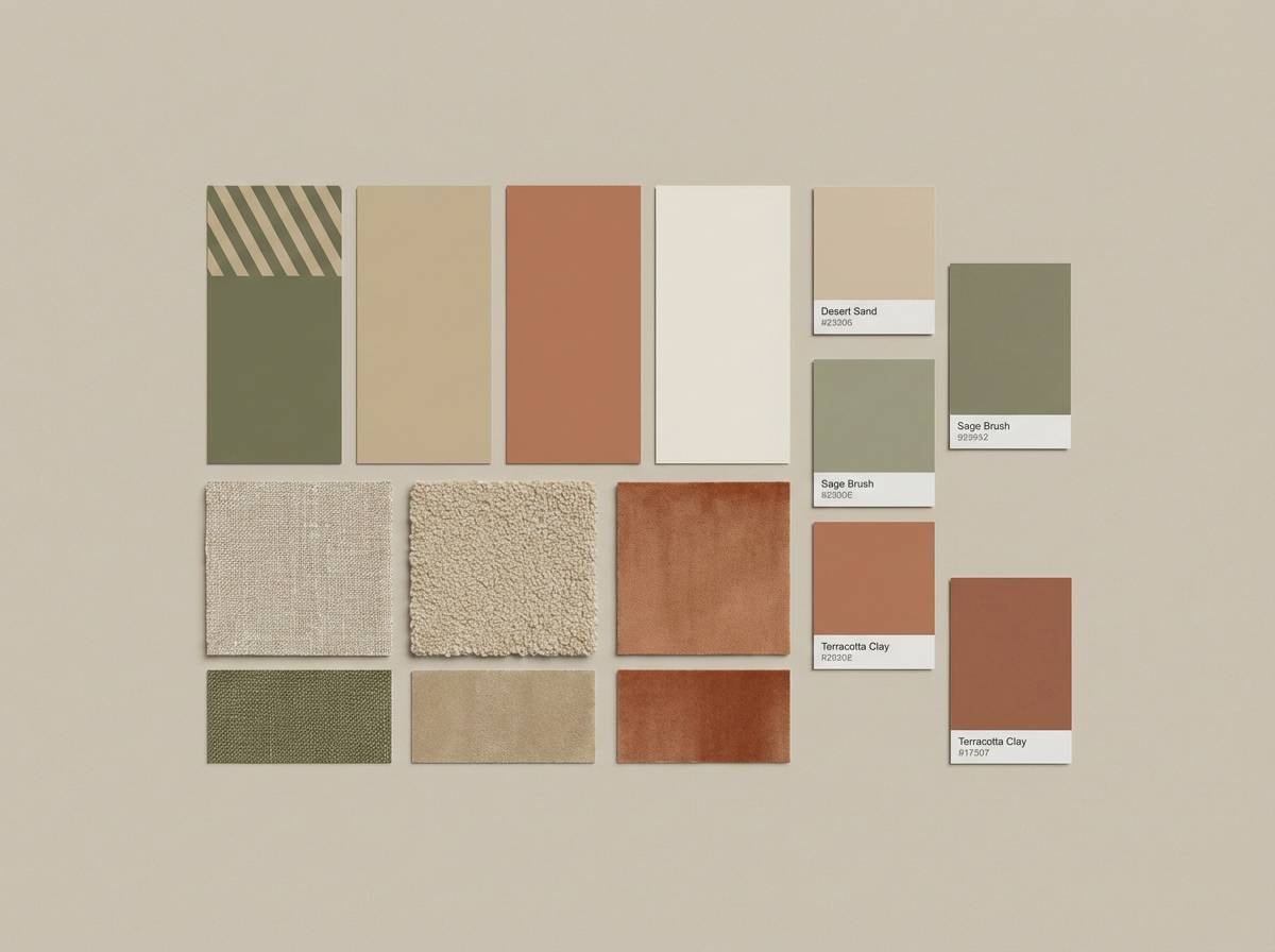 home office moodboard