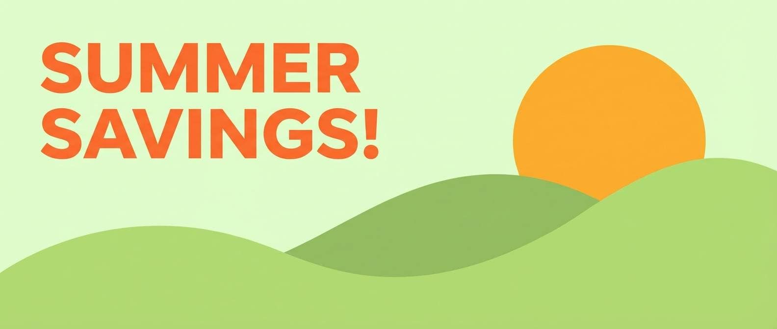 honeydew sunset email banner