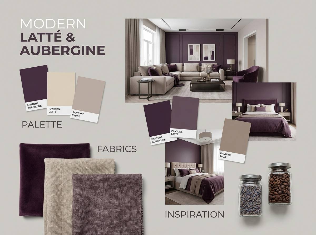interior moodboard swatches