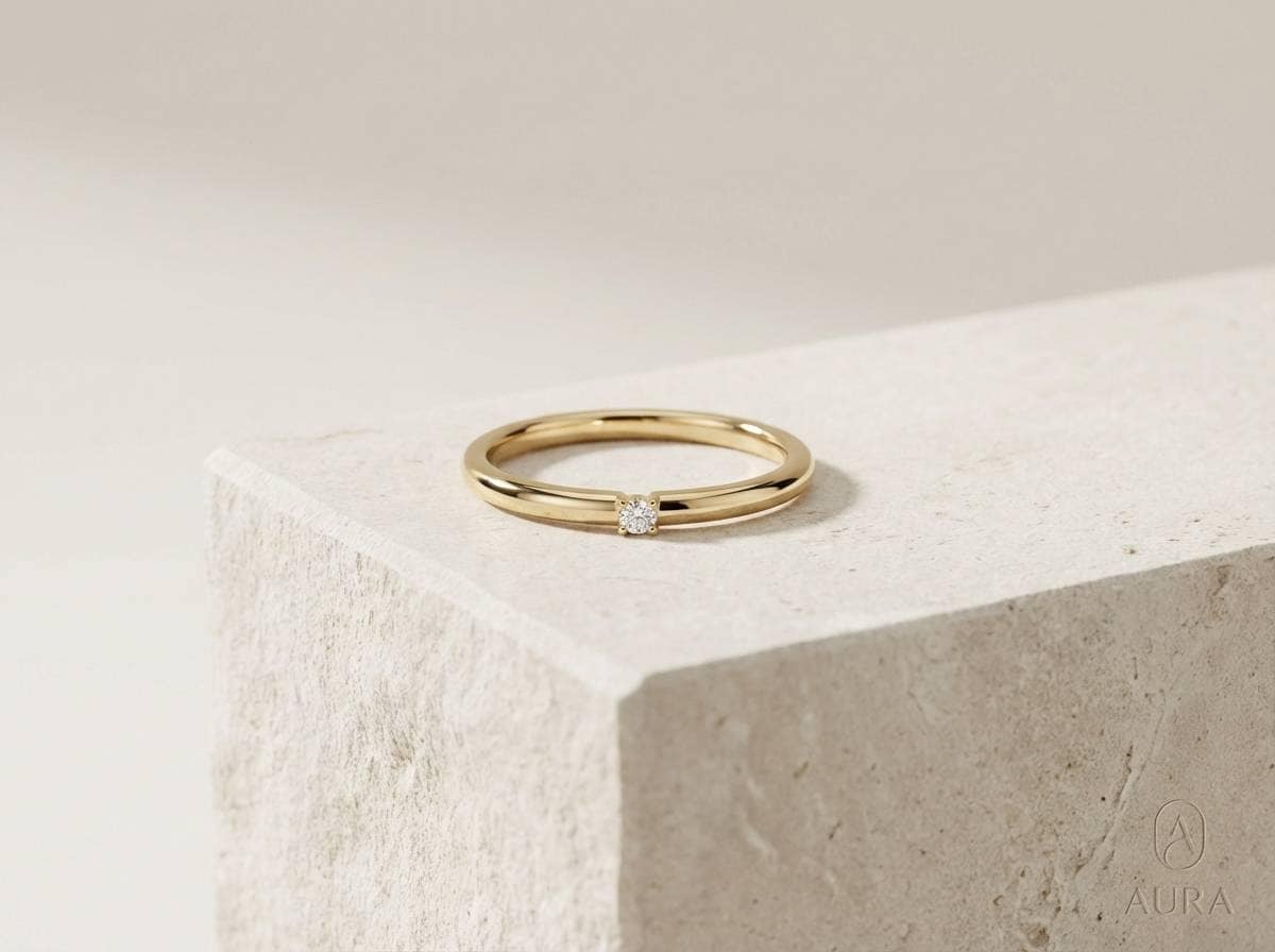 minimal jewelry studio ad