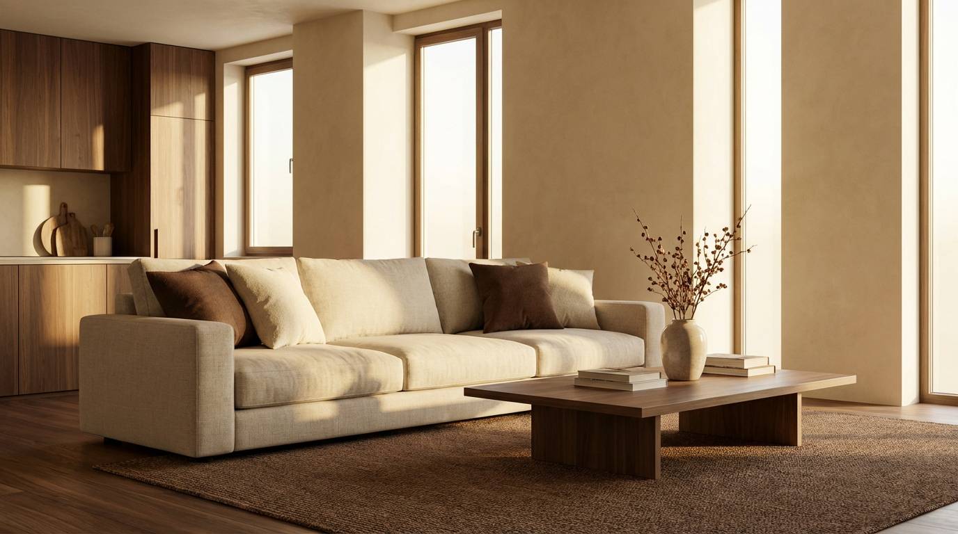 linen living room neutrals
