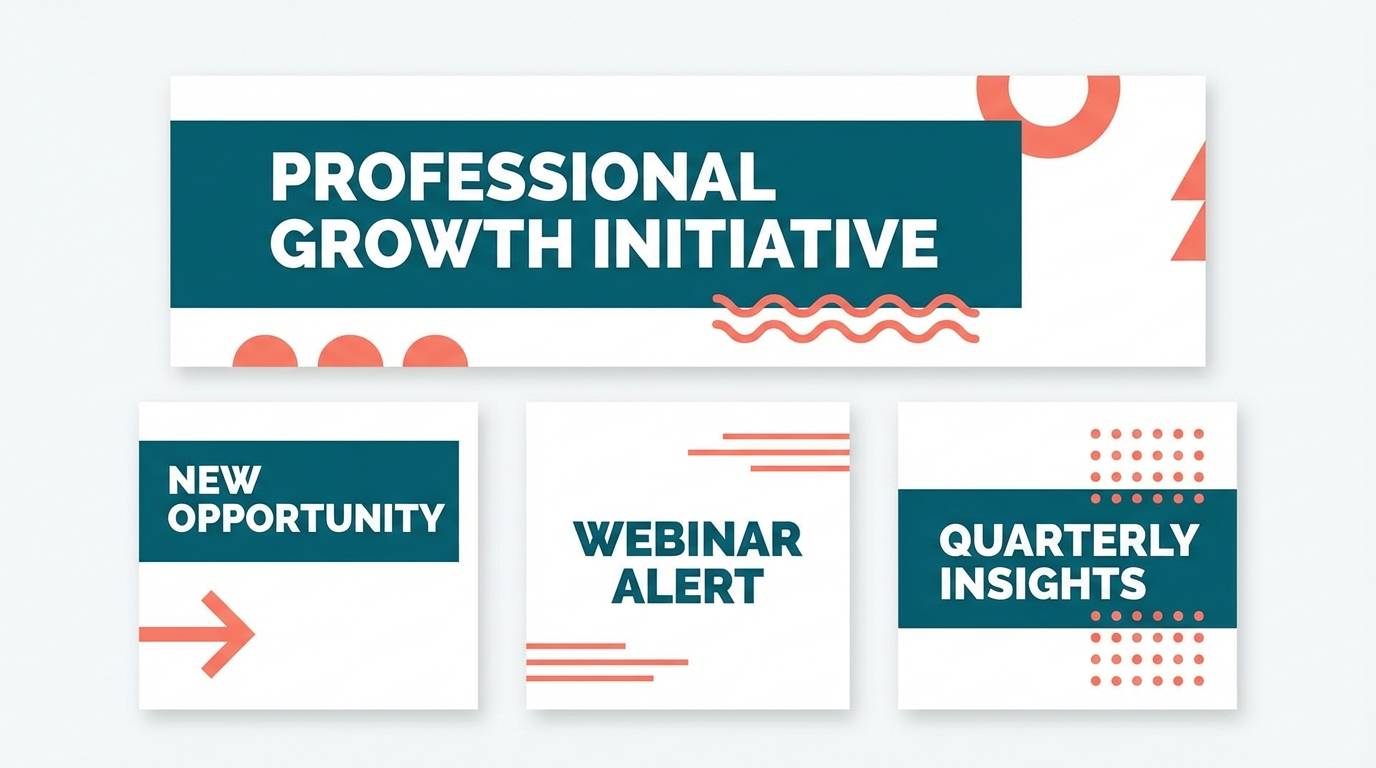 linkedin kit teal coral