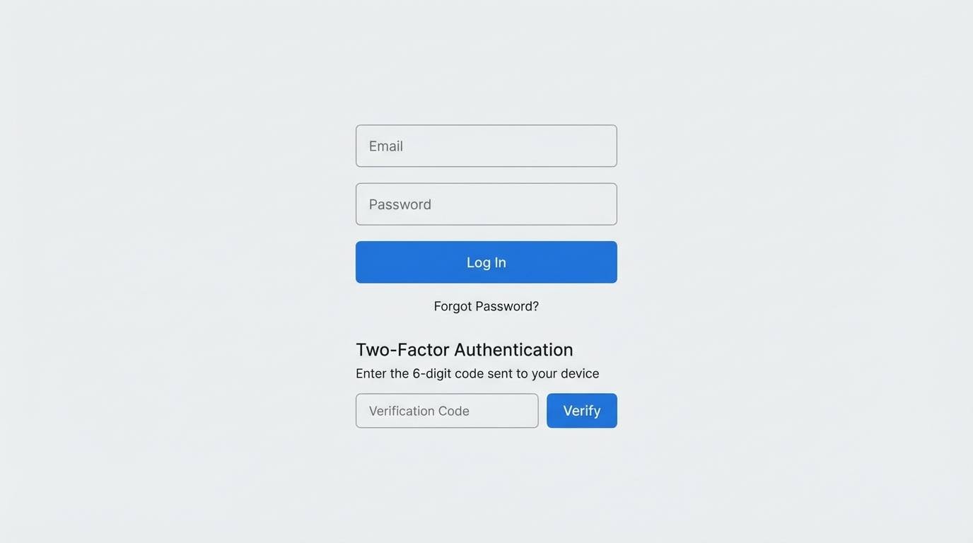 login form ui