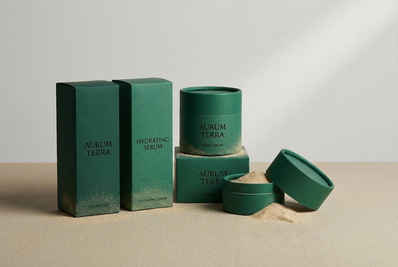luxury emerald packaging boxes