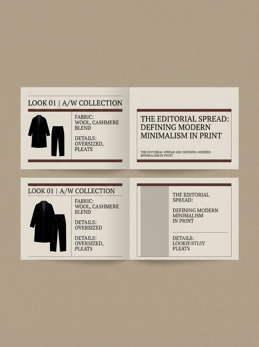 menswear beige black layout