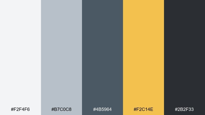 metro raincoat color palette with hex codes