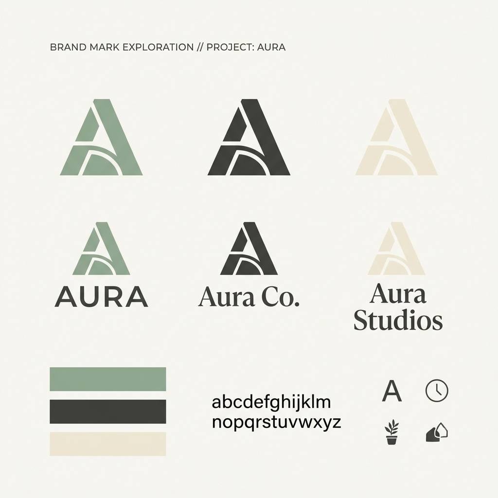 minimal logo sheet
