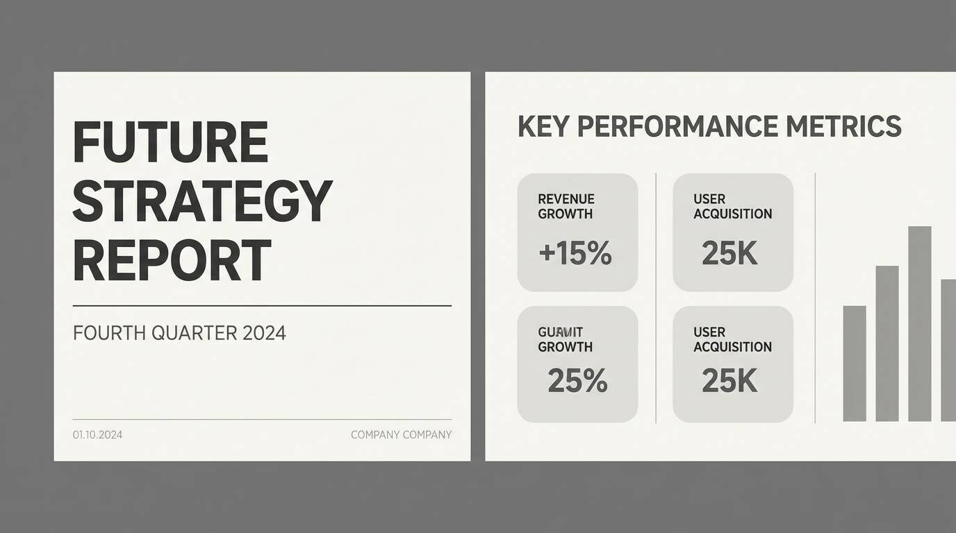 minimal slide deck theme