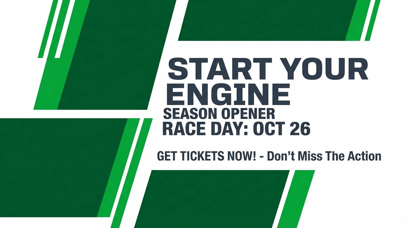 modern green sports banner