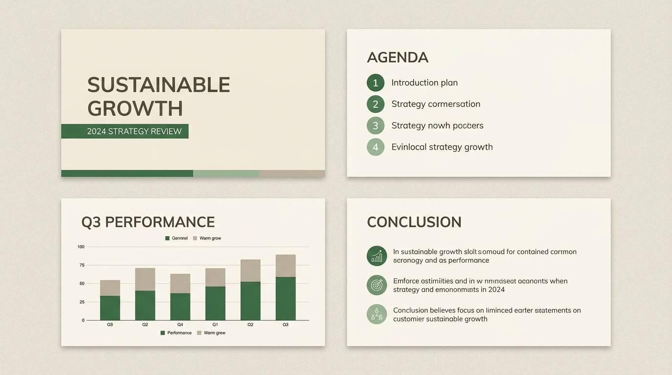 modern pitch deck slides