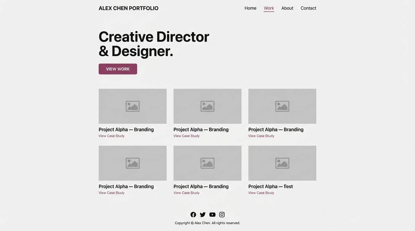 mulberry portfolio ui
